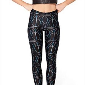 Blackmilk Deathly Hallows Harry Potter leggings XS